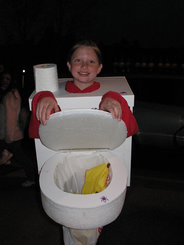 toilet costume