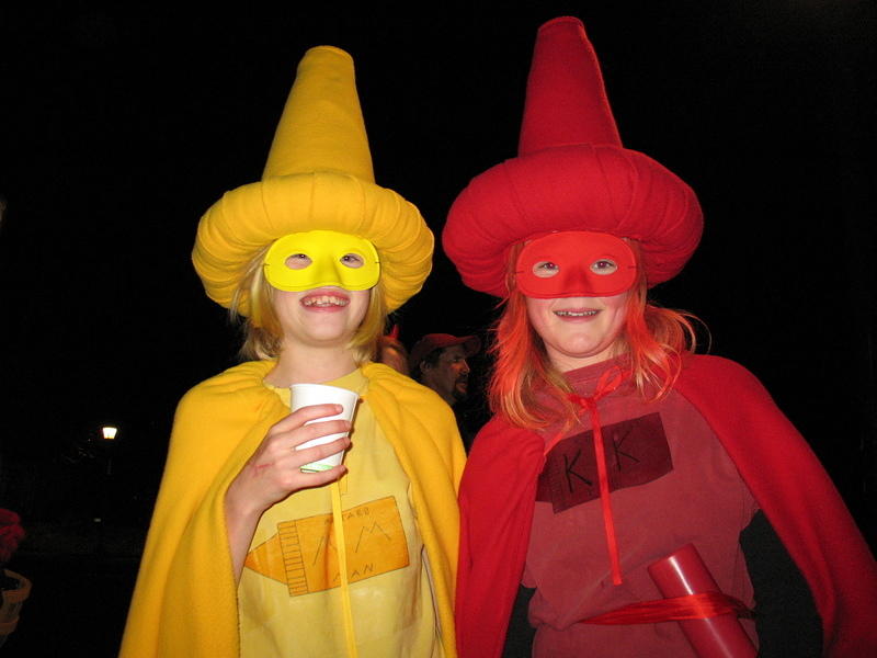 Mustard Man and Ketchup Kid