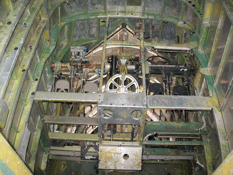 inside, my Dad got stuck in here one day working