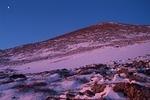 Alpenglow (sort of) on Mt. Lady Washington.