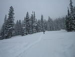 Alan snowboarding at Hidden Valley