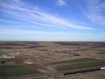 Looking NW from 215' above grade.