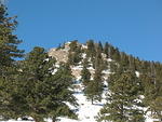 Emerald Mountain from the east.