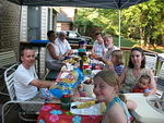A family picnic at my Dad's house in Cincinnati