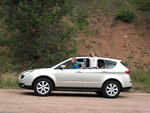 Our new wheels-going for a test drive up Pikes Peak