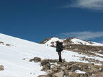 almost to Granite Pass, Summit of Battle mtn in background