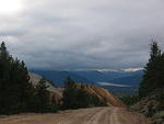 Storms brewing over Leadville, looking West toward Turquoise Lk